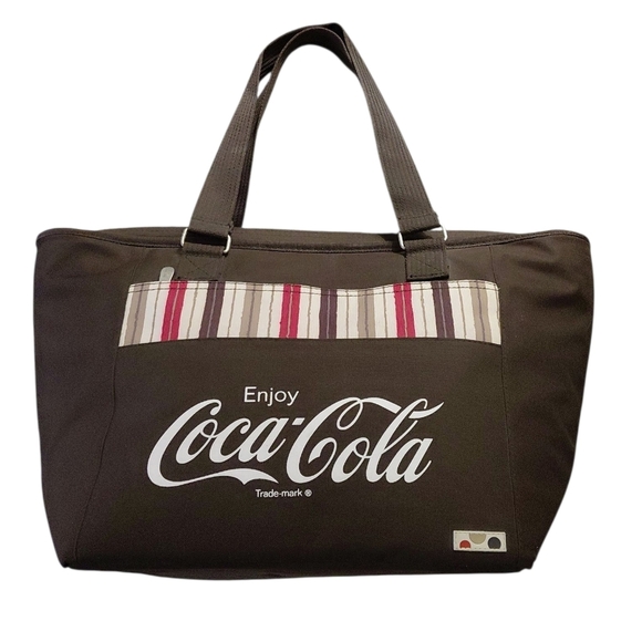 NEW Coca-Cola Picnic Time Topanga Insulated Cooler Beach Tote - Picture 1 of 10